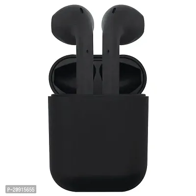 Wireless TWS Bluetooth EarBurds Or Inpods 12 Simple Airpods With Touch Control Button With Bluetooth 5.0 Water Resistant And Active Noice Cancellition. Colour (Black)-thumb5