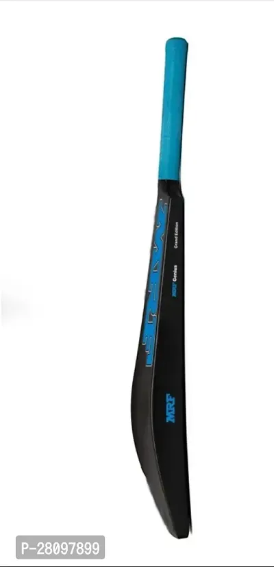 Heavy duty black blue MRF Hard plastic cricket bat For 14+ year-thumb2