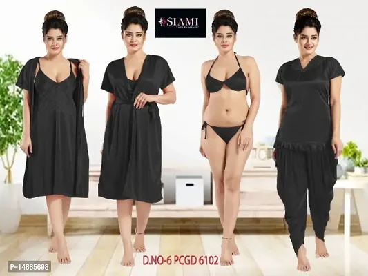 Siami Dreamy Delights: A Collection of Six Bridal Nighties for Your Special Night-thumb0