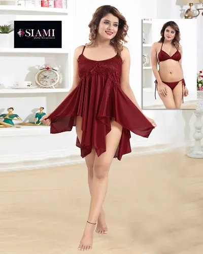 Siami Sensual Stylish Babydoll.