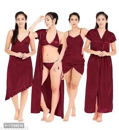 Siami Dreamy Delights: A Collection of Six Bridal Nighties for Your Special Night-thumb0