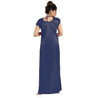 Fancy Satin Nighty for Women-thumb2