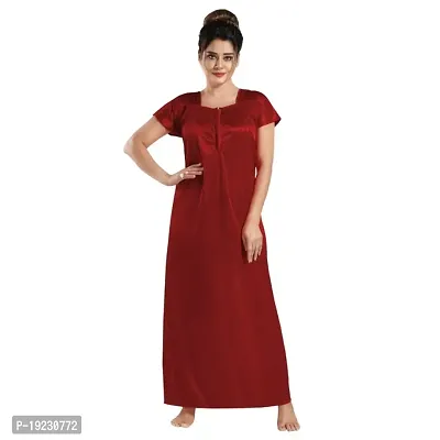 Fancy Satin Nighty for Women