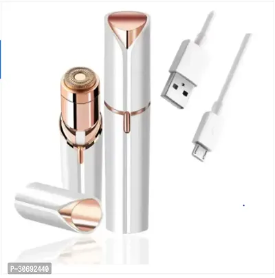 Lipstick Shape Charging Facial Painless Hair Remover With USB chargable Strips