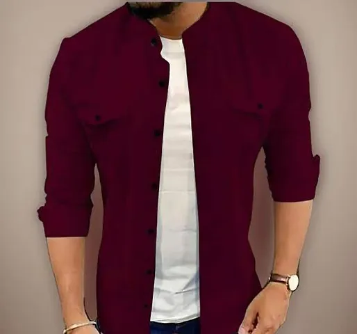 Hot Selling Cotton Blend Other Casual Shirt 