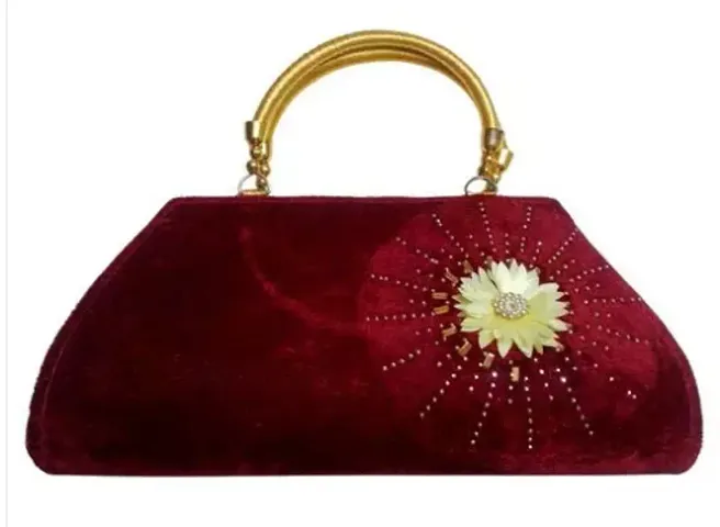 Fancy Velvet Clutches For Women