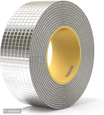 RPH LLPT Aluminum Butyl Tape 2 Inch x 20 Feet Hatch Cover Flashing Permanent Tape for Boat Pipe RV Awning Roof Window Patch and Sealing-thumb0