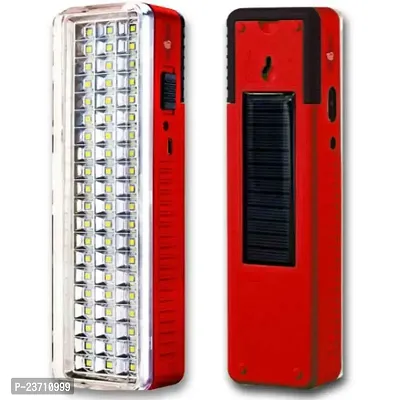 Classic 40W 60 Smd Led Red Rechargeable Solar Emergency Light With Android Charging, Needs-62S (Pack Of 1)-thumb0