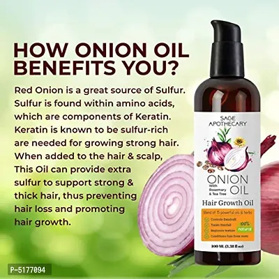 Onion Hair oil 100 ml-thumb3