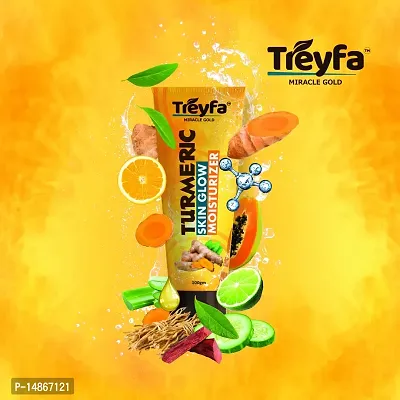 Treyfa Turmeric skin glow moisturizer for intense hydration  nourishment | Wild turmeric for Face, skin  body | Skin whitening cream for age spots, dark spots, wrinkles, fine lines correction