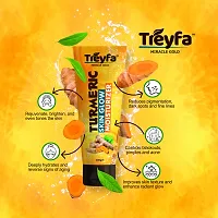 Treyfa Turmeric skin glow moisturizer for intense hydration  nourishment | Wild turmeric for Face, skin  body | Skin whitening cream for age spots, dark spots, wrinkles, fine lines correction-thumb1