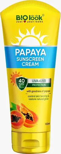 Classic Your Daily Glow Guardian Papaya Sunscreen Cream 100Ml-thumb1