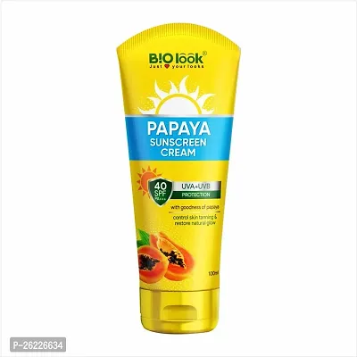 Classic Your Daily Glow Guardian Papaya Sunscreen Cream 100Ml-thumb0