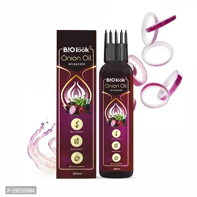 BIO Look A Potent Blend of Onion Oil and Black Seeds for Hair Health 100Ml-thumb0