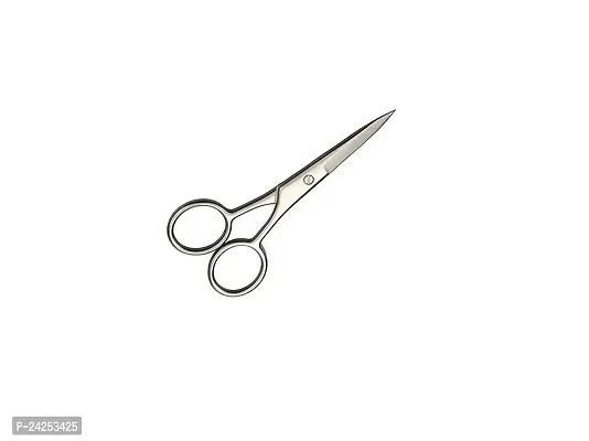 Verceys S-101 Grooming Scissors for Personal Care Facial Hair Removal and Ear Nose Eyebrow Trimming Stainless Steel Fine Straight Tip Scissors Men (4 Inch)