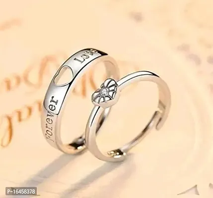 Heart Shaped Couple Rings For Couples-thumb0