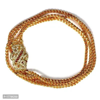 22kt gold plated mugapu impon Panchaloham chain price 675-thumb2