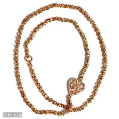 22kt gold plated mugapu impon Panchaloham chain price 675-thumb3