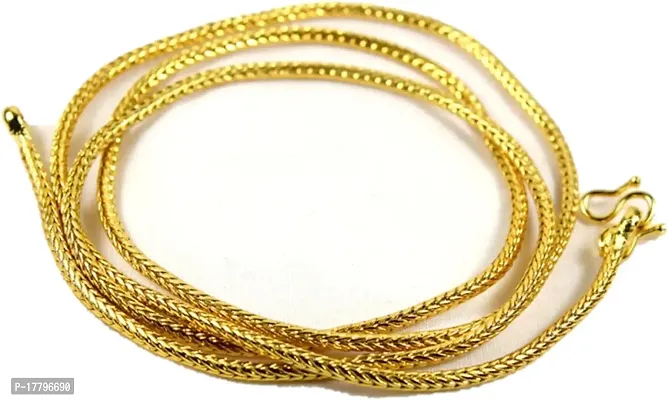 Women's Nool kodi thali chain gold plated original gold look 22 kt gold plated chain regular use no 1 quality new technology micro plated thali chain No skin problem