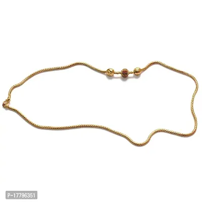 22kt gold plated mugapu impon Panchaloham chain price 675-thumb2