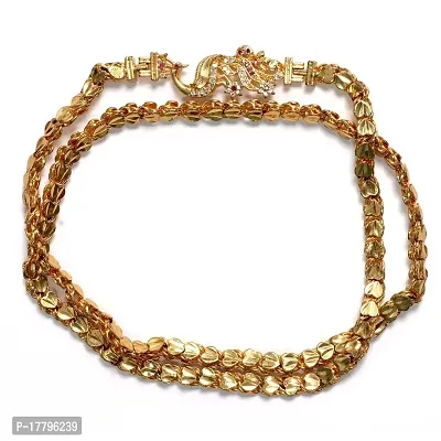 22kt gold plated mugapu impon Panchaloham chain price 675-thumb0