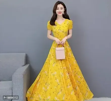 Fancy Crepe Dress for Women