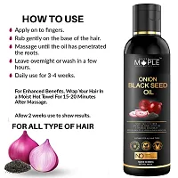 Silver Maple- | ONION BLACKSEED HAIR OIL | methi Hair Oil | castor oil | levender oil | Onion oil | Black Seed Oil | Vitamin E | Rosemary Oil | coconut oil | Argan Oil |Adivasi hair oil |  100ml.-thumb2