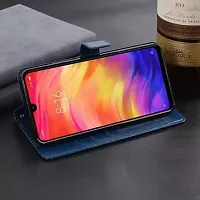 Stylish Faux Leather Xiaomi Redmi Note 11 4G Back Cover-thumb1