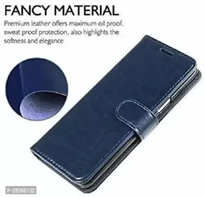 Use2Kart Flip Cover for Vivo Y55 5G 2022 Blue-Color Leather Finish | Inbuilt Stand  Pockets | Wallet Style Flip Back Cover-thumb5