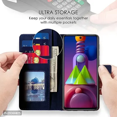 Stylish Faux Leather Samsung Galaxy S23 Plus 5G Back Cover-thumb5