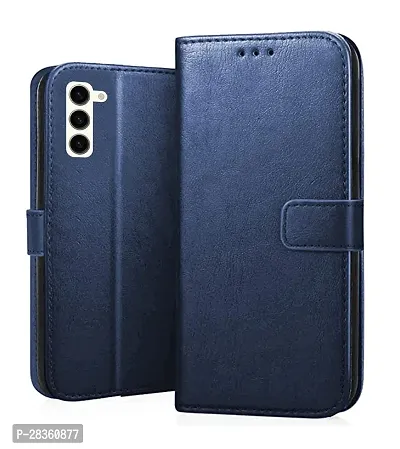 Stylish Faux Leather Samsung Galaxy S23 5G Back Cover