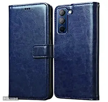 Stylish Faux Leather Tecno Pop 5 Pro Back Cover