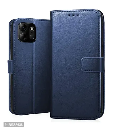 Stylish Faux Leather Tecno Spark Go 2023 Back Cover