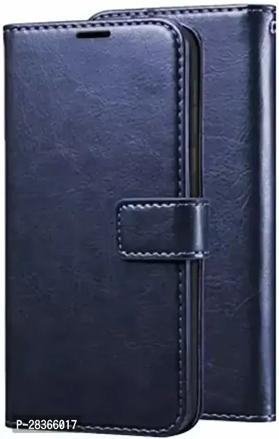 Use2Kart Flip Cover for Vivo Y01 Blue-Color Leather Finish | Inbuilt Stand  Pockets | Wallet Style Flip Back Cover-thumb3