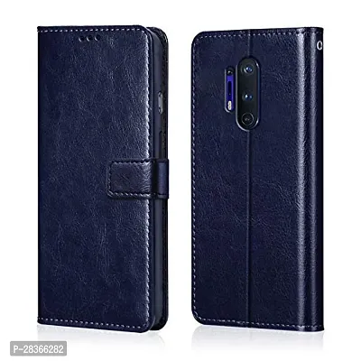 Stylish Faux Leather One Plus 8 Pro Back Cover