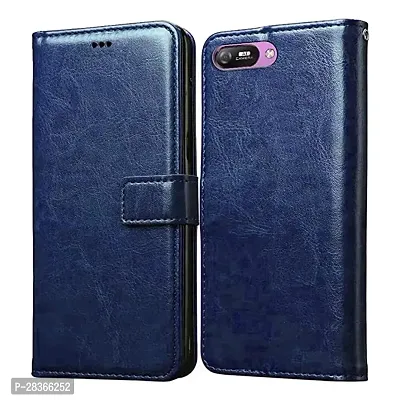 Stylish Faux Leather Itel A25 Pro Back Cover