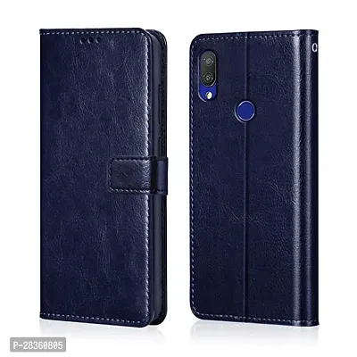 Stylish Faux Leather Vivo Y73 Back Cover-thumb0