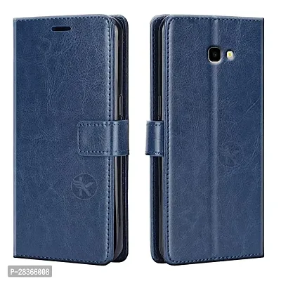 Stylish Faux Leather Samsung Galaxy J7 Prime 2 Back Cover-thumb0