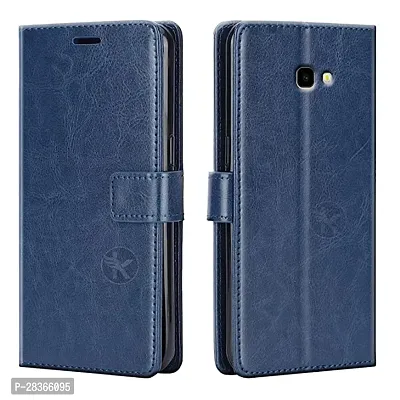 Stylish Faux Leather Samsung Galaxy J5 Prime Back Cover-thumb0