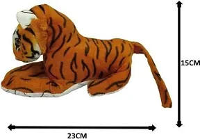 Rtnahsij Loin Soft Toy Tiger Stuffed Animals Toys for Kids Teddy Bear Soft Toy Brown 25 Cm RT337 RS337-thumb1