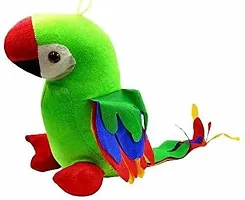 Rtnahsij Soft Toy Cute Musical Green Stuffed Soft Plush Toy 18 cm RT295 RS791-thumb1