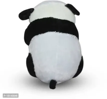 Rtnahsij Soft Toy Sitting Teddy Bear Toy 30 cm (Black/White) RT993 RS993 ST993 S993-thumb2