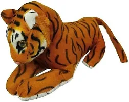 Rtnahsij Loin Soft Toy Tiger Stuffed Animals Toys for Kids Teddy Bear Soft Toy Brown 25 Cm RT368 RS368 ST368 368-thumb1