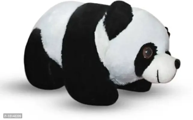 Rtnahsij Soft Toy Sitting Teddy Bear Toy 30 cm (Black/White) RT590 RS590 ST590 590-thumb3