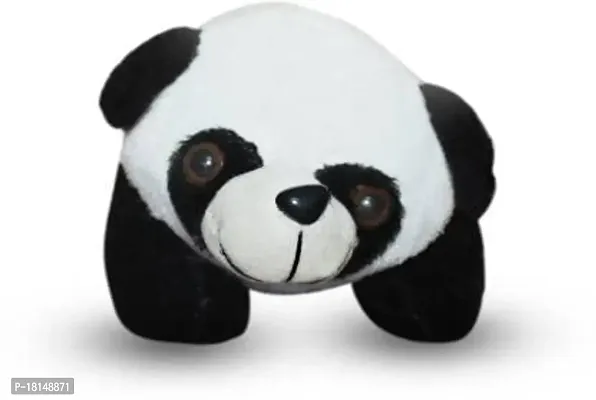 Rtnahsij Soft Toy Sitting Teddy Bear Toy 30 cm (Black/White) RT993 RS993 ST993 993-thumb5