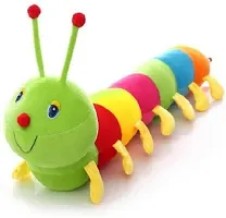 Rtnahsij Ceterpillar for Kids Cute Girls  Children Playin Teddy Bear in Size 16 cm Long (Yellow) BB66-thumb1