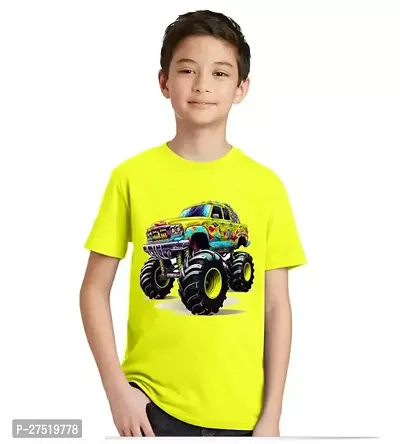 Kids Polyester Round Neck Short Sleeve Unisex Kid TShirt for Boy