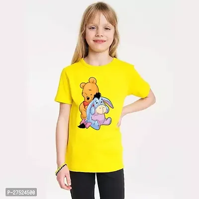Stylish Tshirt Round Neck Half Sleeve Cartoon 3D Printed T Shirt Baby Kids Boys  Girls