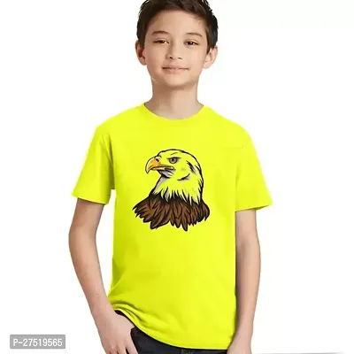 Kids Polyester Round Neck Short Sleeve Unisex Kid TShirt for Boy-thumb0