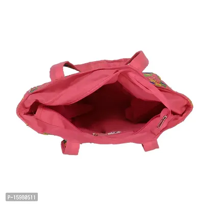 Women Rajasthani pink  Shoulder  bag-thumb2